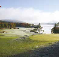 PRZYKŁAD: Bigwin Island Golf Club, Ontario, Kanada Projekt: Stanley Thompson, renowacja: Carrick Design Pole położone jest na 200-hektarowej wyspie na dziewiczym Lake of Bays.