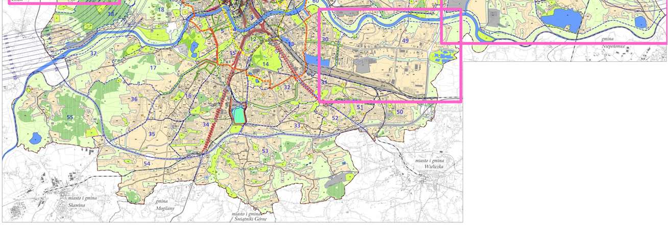 PROJEKTY STRATEGICZNE DLA KRAKOWA: Balice Płaszów Rybitwy Nowa Huta Przyszłości Mają one : - tworzyć bodźce dla nowych rozwiązań, - zapewnić