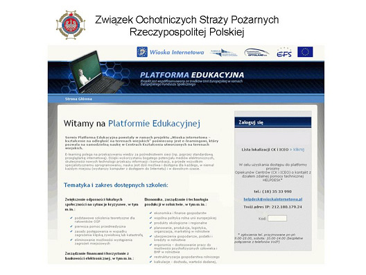 powiatowej Państwowej Straży Pożarnej, jak też ośrodków szkoleniowych PSP.