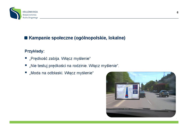 W 2010 roku zrealizowano trzy główne kampanie społeczne. Postawiono na prędkość, która ciągle jest głównym zabójcą na polskich drogach.