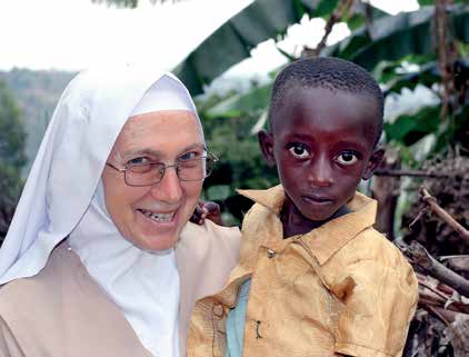 Poczta z misji Między Rwandą a Burundi BURUNDI. Siostra Zuzanna, karmelitanka Dzieciątka Jezus od 33 lat pracuje na misjach w Rwandzie i Burundi.