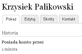 124 Drupal 7 w praktyce Rysunek 5.1. Strona u ytkownika w systemie Drupal Najwygodniej jest u ywa osobnej (innej) przegl darki internetowej w celu testowania strony na takim u ytkowniku.