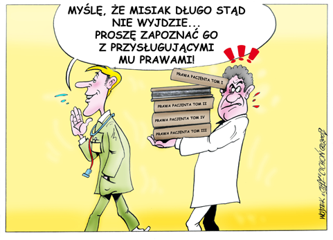 Żądanie pełnej informacji w sytuacjach niepomyślnego rokowania Jeżeli pacjent ma powody sądzić, że lekarz ograniczył zakres przekazywanych informacji o stanie zdrowia i o niepomyślnym rokowaniu, ma