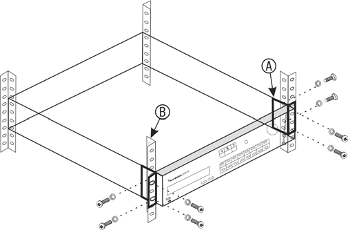 1BRozdział 2: Instalacja Tabela 3: Konfigurowanie ustawień protokołu PTZ firmy UTC Kamera kopułowa: Protokół RS-422 TVR 11: Interlogix RS-485 W Tabela 4 przedstawiono adresy magistrali, których