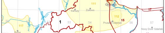 i Piaśnica, jest bezpośrednio Morze Bałtyckie.
