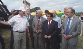 : prezydent Mintimer Szajnew, premier Rustam Minnikhamow i minister rolnictwa Marat Akhmetow.