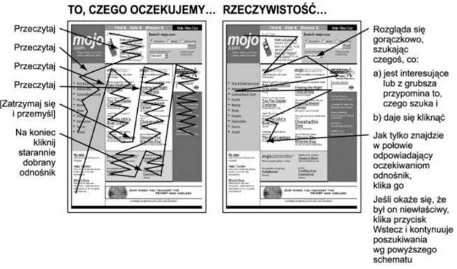 Heurystyki Nielsena: #2 Dostosuj system do świata rzeczywistego Użytkownik