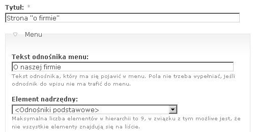 21). Rysunek 4.21. Menu odno ników podstawowych i dodatkowych To, czy odno niki maj by wy wietlane, skonfigurujemy w ustawieniach ka dej skórki.