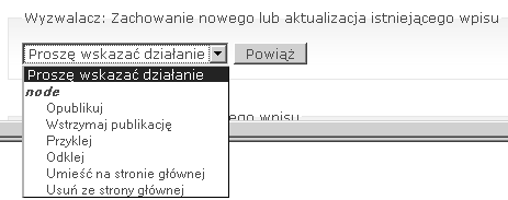 Rozdzia 4. Budowa witryny 135 Wyzwalaczem mo e by zatem dodanie nowego wpisu, komentarza, terminu (kategorii w s owniku), czy nawet zalogowanie si u ytkownika. Mimo i modu trigger.