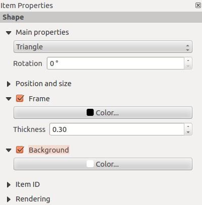 Rysunek 18.20: Scale Bar Display, Fonts and colors Dialogs You can define how the scale bar will be displayed in its frame.