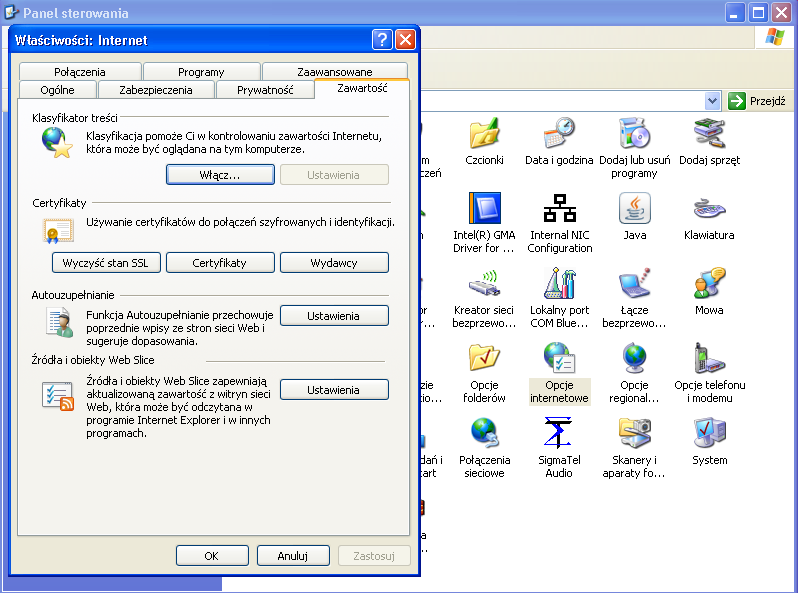 Edycja certyfikatów w systemie Windows 1.