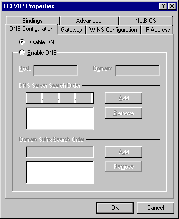 Windows 95/98/Me 1. Kliknij Start Ustawienia Panel sterowania. 2. Dwukrotnie kliknij na ikonie Sieć. 3. Na zakładce Konfiguracja zaznacz TCP/IP właściwej karty sieciowej i kliknij Właściwości. dla 4.