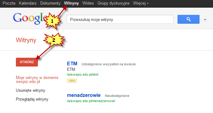 Wytyczne do projektu strony WWW oraz obsługi Systemów CMS. Informacje wstępne: Adres systemu w którym należy wykonać projekt: poczta.swspiz.edu.