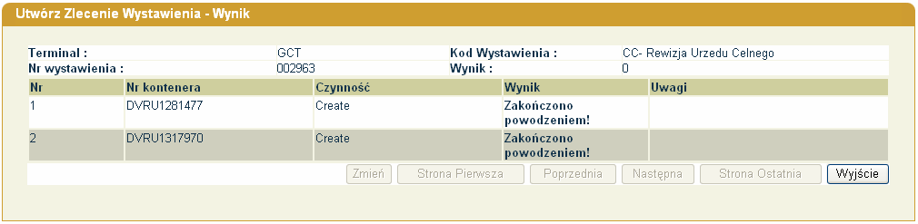 W następnym oknie Utwórz Zlecenie Wystawienia (rys.