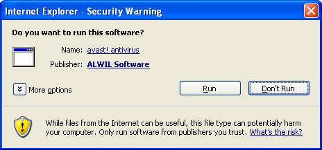 Krok 2. Zainstalować program avast! Free Antivirus 7.0 na komputerze Aby zainstalować programu avast! Free Antivirus 7.0 na komputerze, należy uruchomić plik instalacyjny.