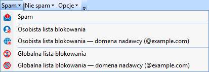 6.7.5 Korzystanie z wtyczki SpamTag.
