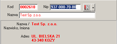 7. Informacja wyświetlana podczas zatwierdzania dokumentu sprzedaży Podczas zatwierdzania dokumentu sprzedaży sprzedawca jest informowany o zaległościach płatniczych kontrahenta, okno pozwala na