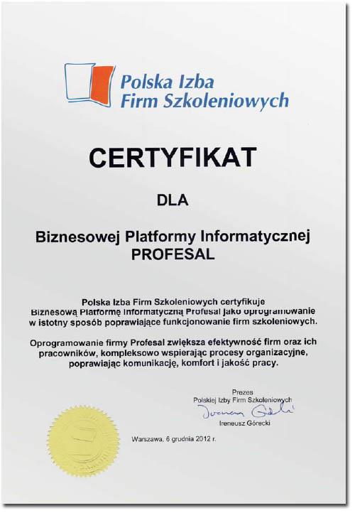 Wyróżnienia przyznane