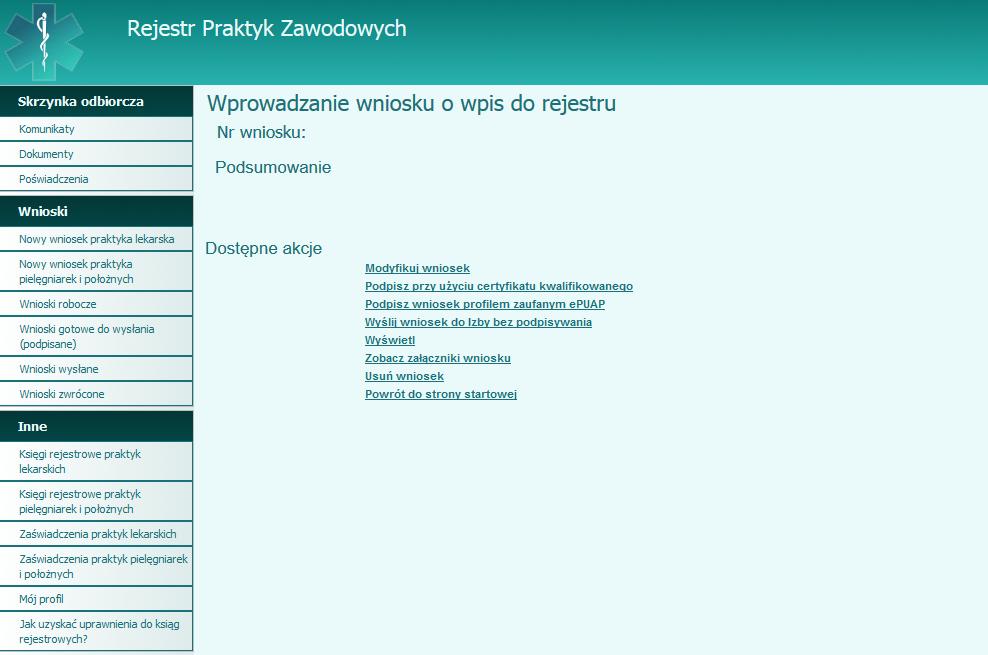27. Wysyłanie i podpisywanie wniosku za pomocą epuap aby podpisać wniosek