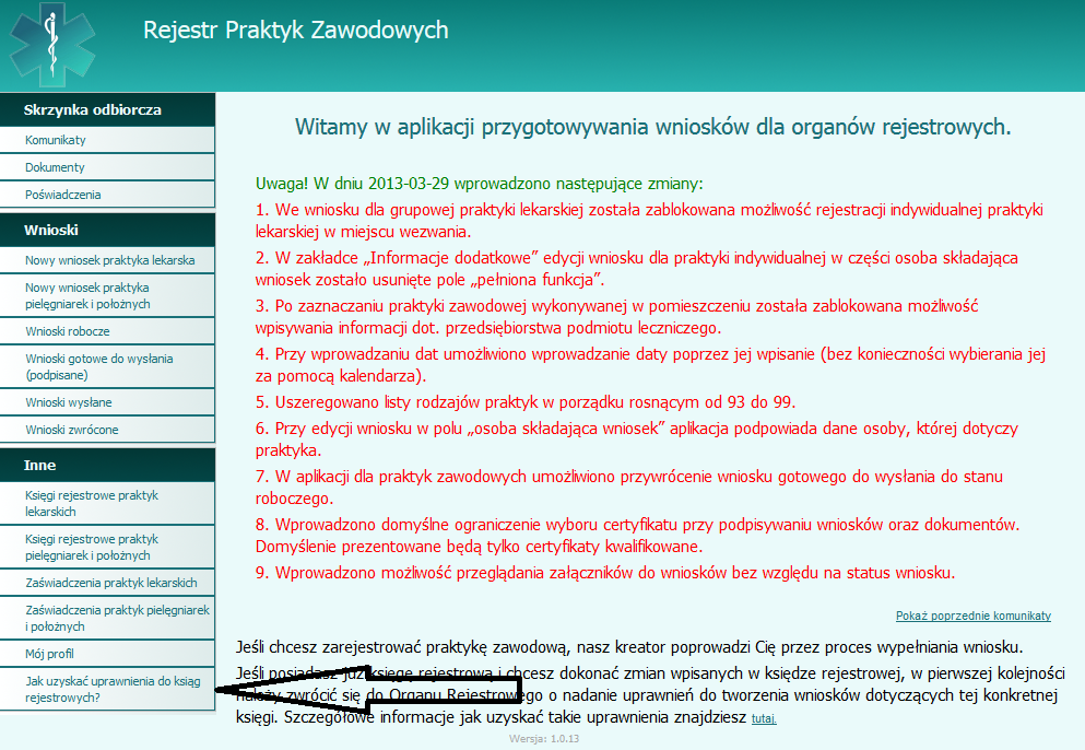 Aby uzyskać uprawnienia wybierz Jak uzyskać uprawnienia