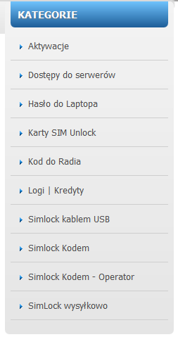 1. Struktura witryny Obecna struktura witryny www.simlock.pl (rysunek nr 2) zrealizowana jest w sposób nieprawidłowy z punktu widzenia SEO.