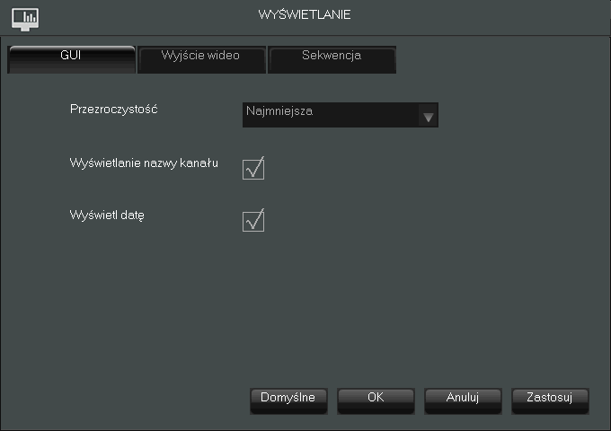 NVR-3304, NVR-3308, NVR-3326 Instrukcja obsługi wer.1.0 MENU REJSTRATORA INFO.