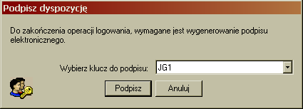 Następnie wyświetlone zostanie okienko z prośbą o podanie kodu PIN - wpisz kod, który zdefiniowałeś chwilę wcześniej. Zatwierdź przyciskiem "OK".