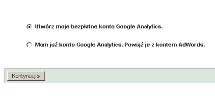 Integracja Google Adwords z Google Analytics Integrujemy konto Analytics z poziomu