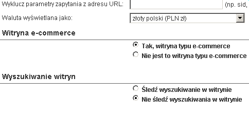 Moduł e-commerce, uruchomienie zliczania ustawienia profilu witryny implementacja kodu na stronie www pagetracker.