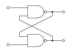 16. Układ na załączonym schemacie to: A. generator impulsu B. generator fali prostokątnej C. przetwornik C/A D. przerzutnik rs 17. Oscyloskop pomiarowy służy do: A. pomiaru pojemności elektrycznej B.