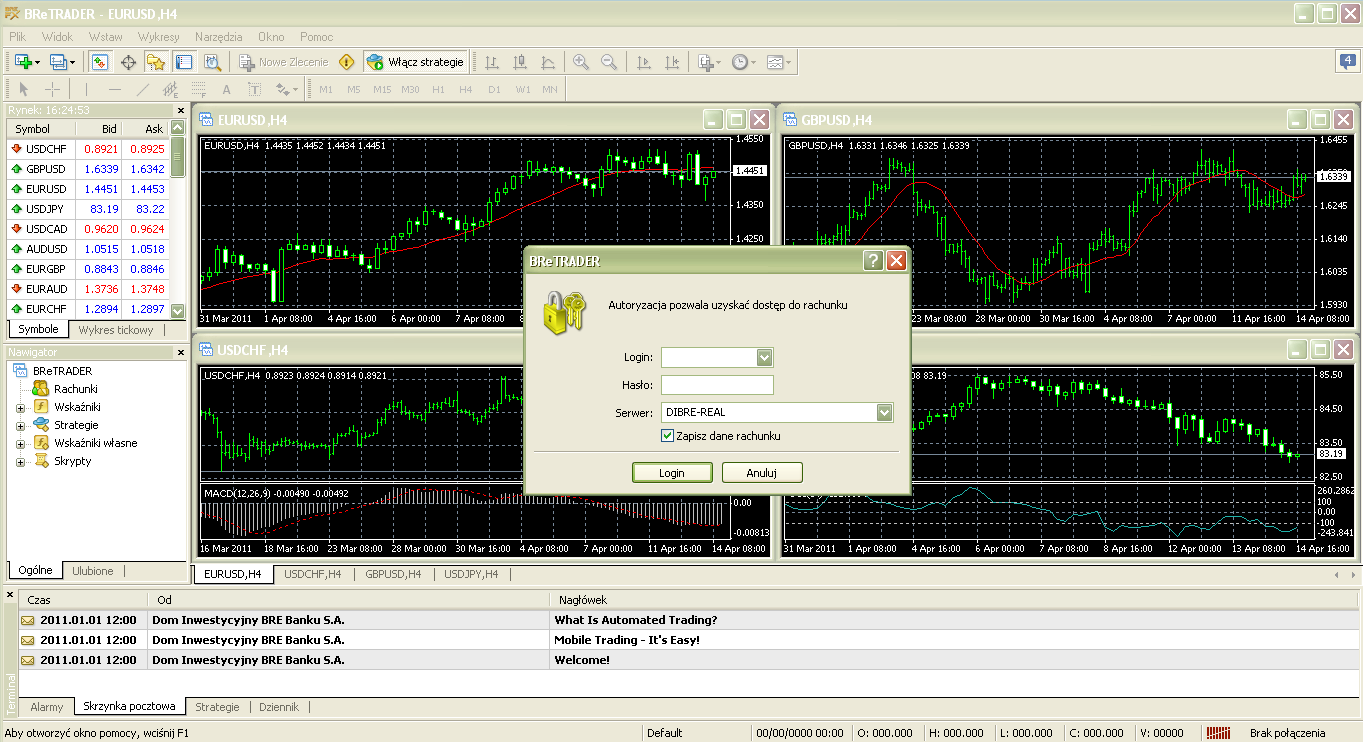 1.6 Aktualizacja System LiveUpdate jest wbudowany w terminal klientowski.
