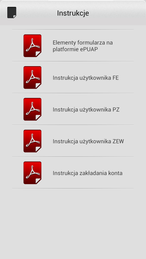 12 Okno wyboru filmów instruktażowych Rys.