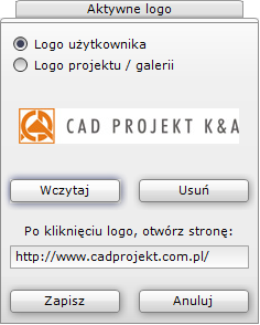Podczas wyznaczania podglądu projektu, dostępne są trzy opcje: Anuluj, Przywróć podgląd domyślny oraz Ustaw podgląd, ukryte pod przyciskami przedstawionymi poniżej (Rys. 46).
