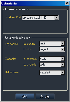 A następnie w polu Adres: Port usunąć wpis: 87.105.182.