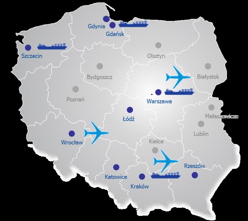 USŁUGI MORSKIE I LOTNICZE Ponad 200 biur morsko-lotniczych 2000 pracowników Grupy