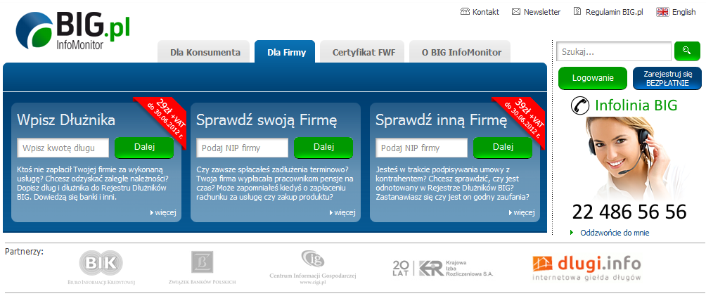 PARTNERZY STRATEGICZNI dlugi.info www.