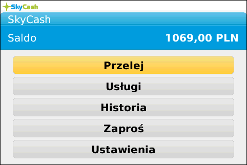operacyjny dostępny na rynku (oraz na zwykłe telefony z JAVA) PROSTOTA OBSŁUGI Użytkownik korzysta z