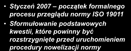 Zmiany w normie ISO 19011 Tomasz Kloze Polskie Centrum Badań i Certyfikacji S. A.