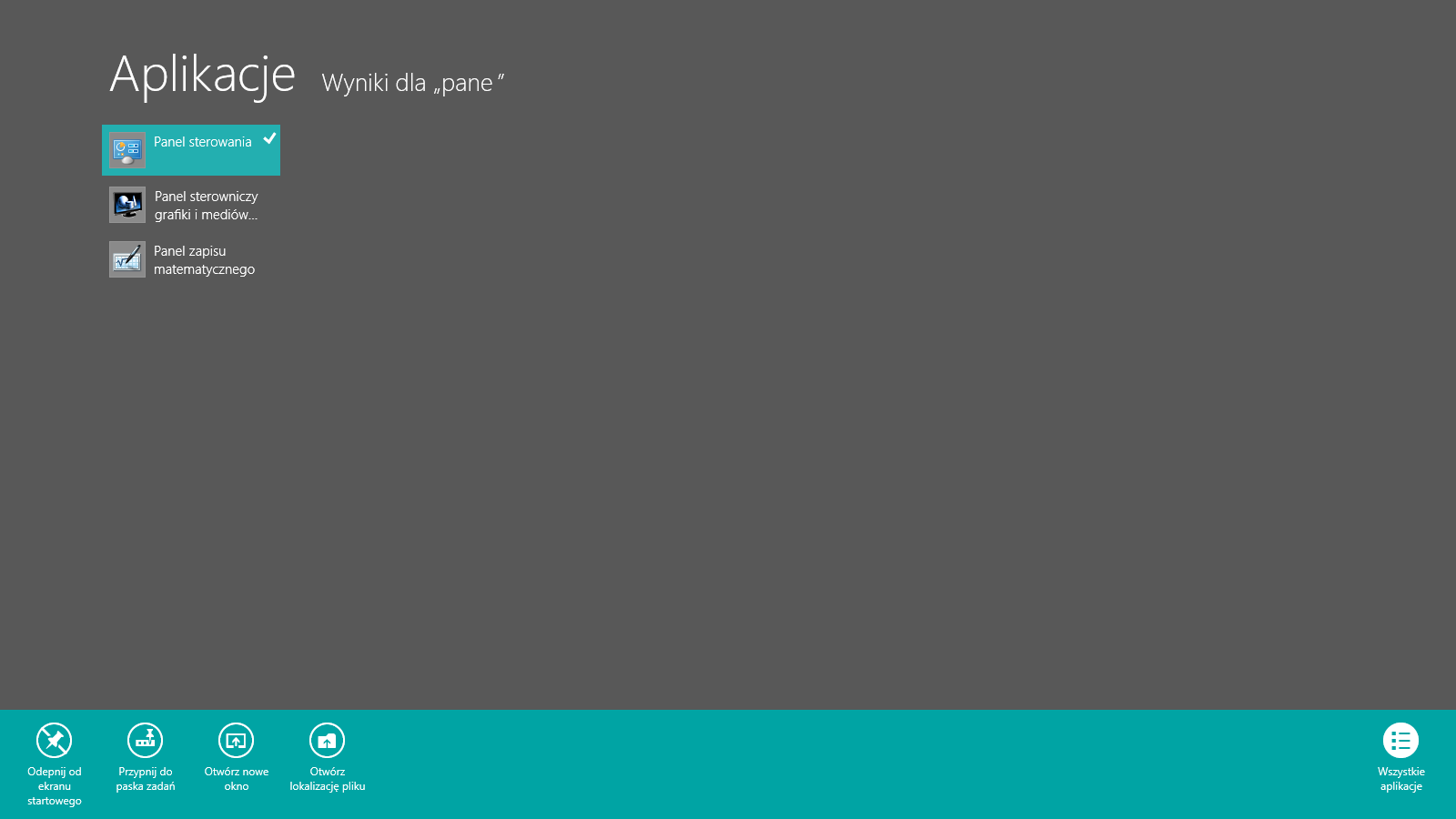 Rys. 2. Wyszukiwanie w systemie Windows 8 Rys. 3.