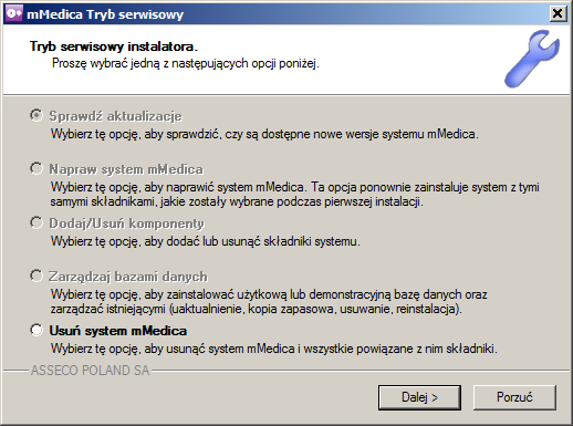 4.3. Problemy i rozwiązania 4.3.1. Awaria komputera podczas aktualizacji do PostgreSQL 9.0 W przypadku przerwania pracy instalatora na skutek: zawieszenia się komputera, awarii zasilania itp.
