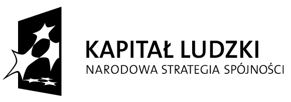 Kapitał Ludzki 2007-2013, w oparciu o umowę nr POKL 08.01.01-30-241/12 zawartą z Wojewódzkim Urzędem Pracy w Poznaniu.