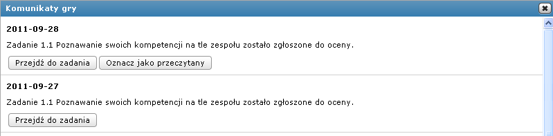 Narzędzia w menu głównym: 1) Lista firm lista grup/firm z klas, do których jest przypisany użytkownik, 2) Wiadomości lista wiadomości gospodarczych publikowanych w grze, 3) Giełda zleceń lista zleceń