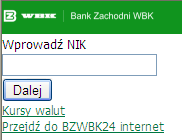 BZWBK24 mobile BZWBK24 mobile to usługa stworzona specjalnie z myślą o korzystaniu z urządzeń mobilnych, takich jak telefony komórkowe, tablety czy palmtopy.