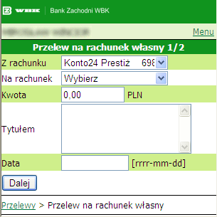 Dostępne są następujące informacje: historia operacji wykonanych kartą w okresie ostatnich 30 dni (kliknięcie na nazwę karty), dane szczegółowe karty (opcja Szczegóły), blokady - nierozliczone