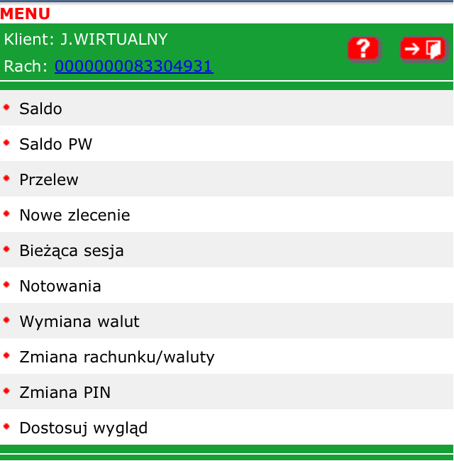 Inwestor mobile Wersja Inwestor mobile umożliwia dostęp do rachunku inwestycyjnego poprzez urządzenia mobilne: telefon komórkowy, smartphone lub inne urządzenie mobilne umożliwiające konfigurację