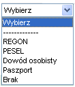 Typ wpłaty literowy symbol rodzaju wpłaty.