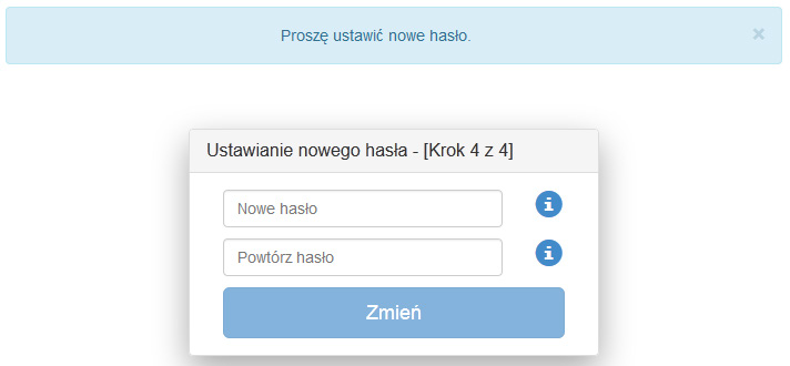 7 Ustaw hasło do logowania się na portalu kartowym i kliknij Zmień 8 Aktywuj zabezpieczenie 3D Secure dla wybranych przez siebie kart klikając na ikonę przy 3D Secure i postępuj zgodnie z instrukcją