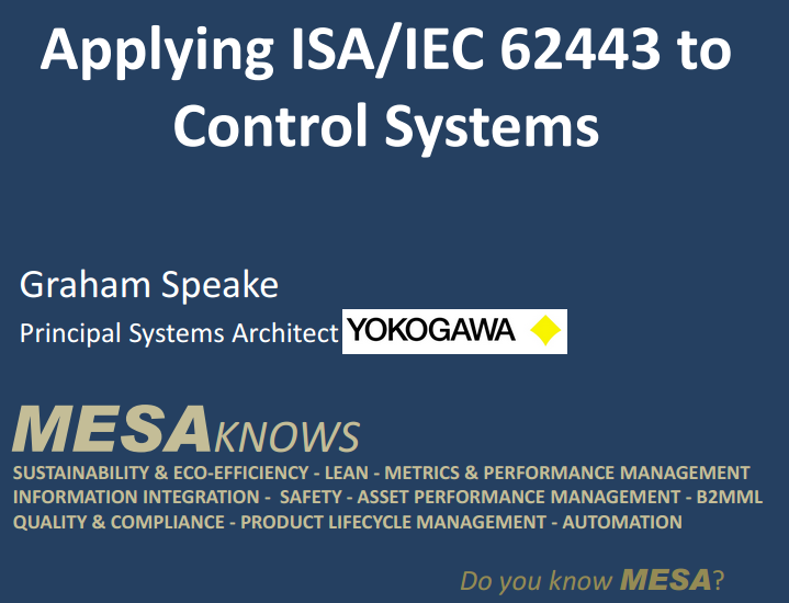 Standardy bezpieczeństwa ISA/IEC 62443 zostały przyjęte