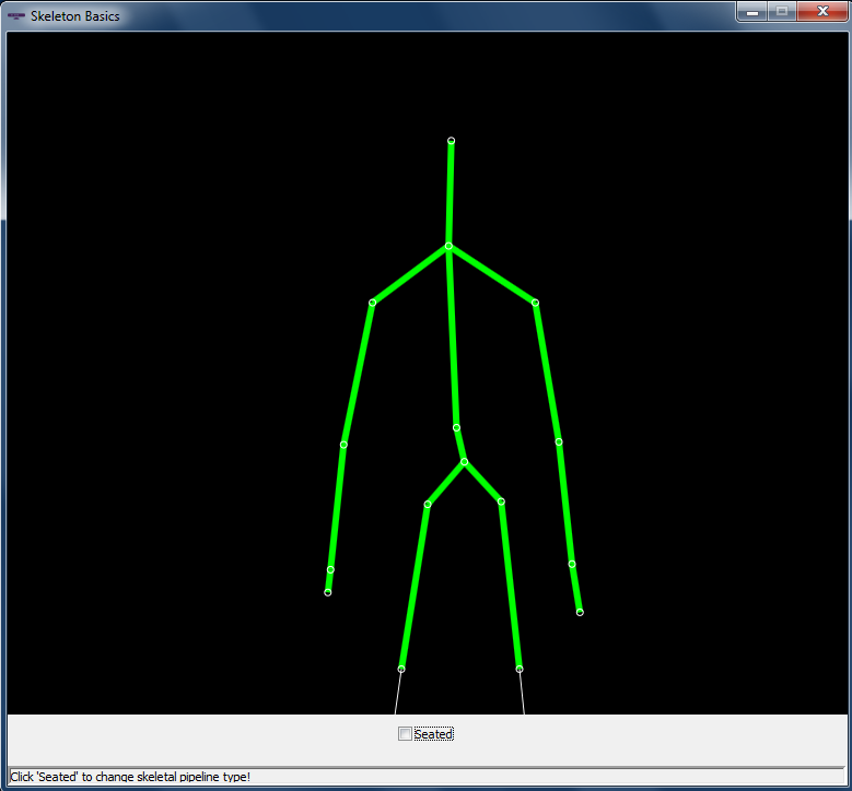 przed interfejsem Kinect.