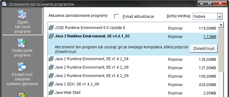 Rys 18. Ustawienie zmiennej środowiskowej W systemie Windows 98 w pliku autoexec.bat 5.